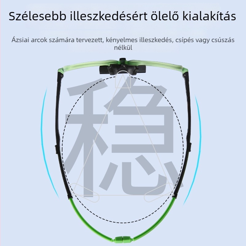 Védő sport szemüveg mágneses kerettel futáshoz, kerékpározáshoz, kosárlabdához, futballhoz és tollaslabdához – TR anyag, teljes keret, modell TR9016