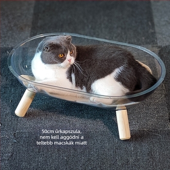 Űrkapszula macskafészek, akril, Dream cat