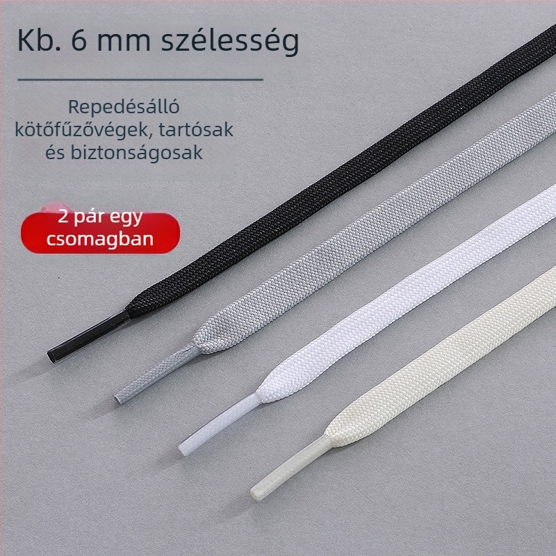Lapos cipőfűzők sportcipőkhöz, Yipinhong H318252