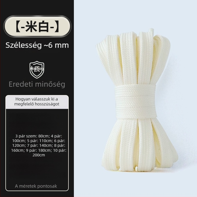 Lapos cipőfűzők sportcipőkhöz, Yipinhong H318252