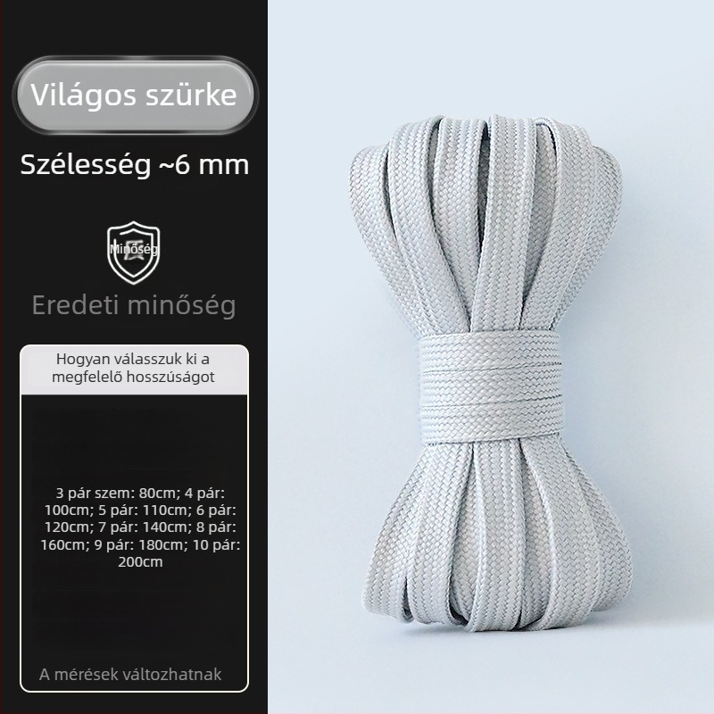 Lapos cipőfűzők sportcipőkhöz, Yipinhong H318252