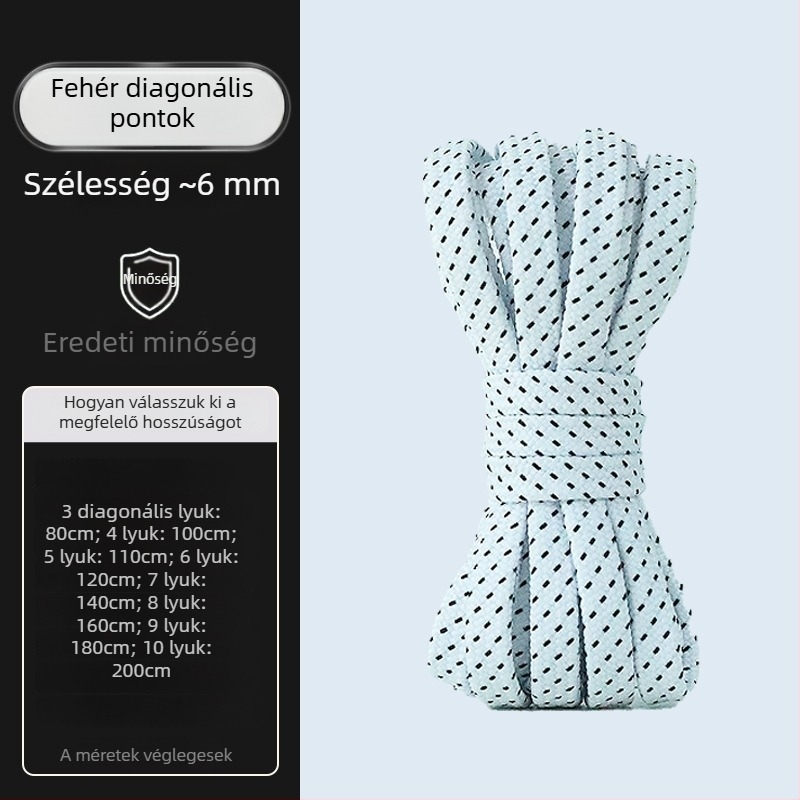 Lapos cipőfűzők sportcipőkhöz, Yipinhong H318252