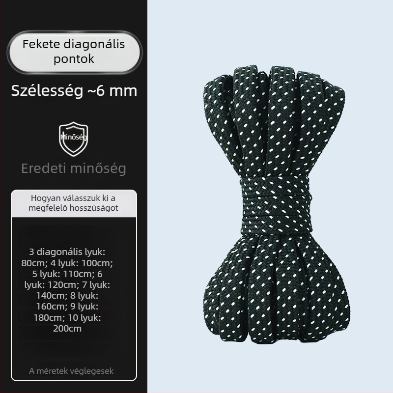 Lapos cipőfűzők sportcipőkhöz, Yipinhong H318252