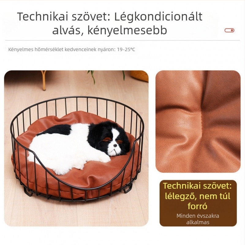 Macskaágy, fém váz, Lg sakura márka, háziállat fészek