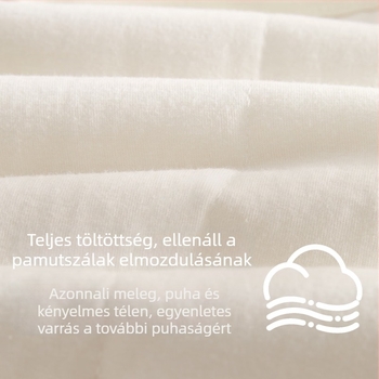 Baba pamut hosszú ujjú kabát, 100% pamut, uniszex, kerek nyak, kapucni nélkül, téli