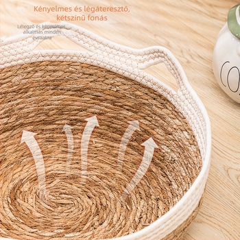 Macskafészek - Vine Grass anyag, Kisállatfészek és ketrec, macskáknak