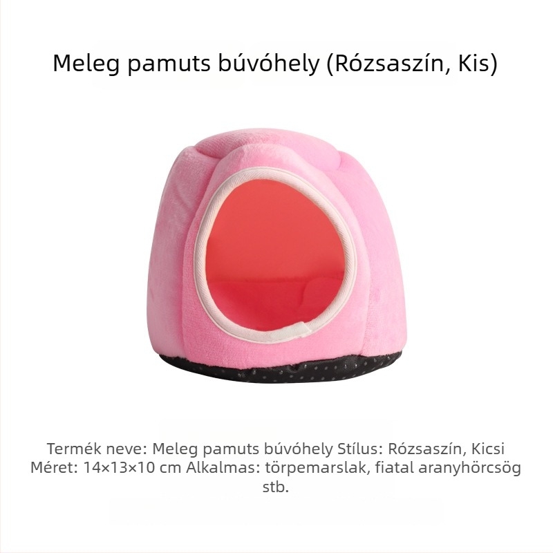 Hamster pamutfészek | Egész éves használat • Márka: Van Gege • Anyag: pamut • Cél: hamstereknek