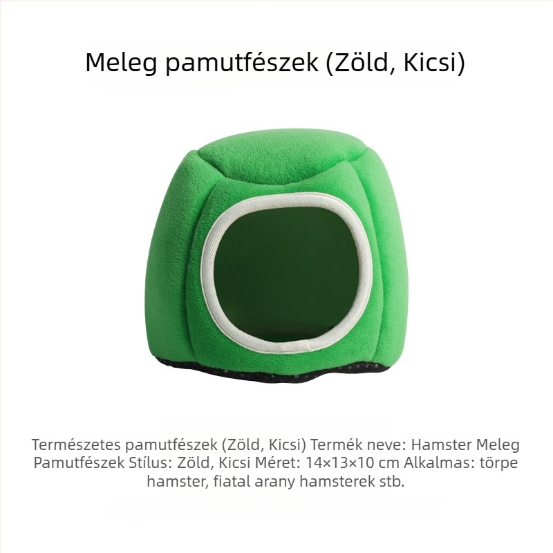 Hamster pamutfészek | Egész éves használat • Márka: Van Gege • Anyag: pamut • Cél: hamstereknek