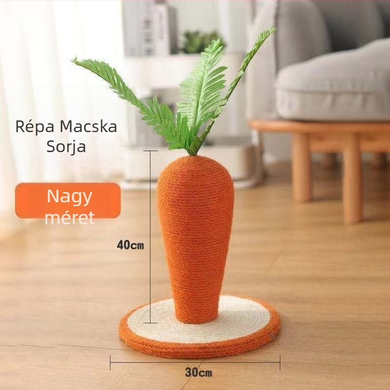 Macska mászótorony kaparóoszloppal – Márka: Unique; Anyag: Egyéb; Stílus: Cuki