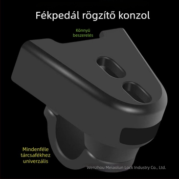 Tárcsafék-zár keret motorkerékpárokhoz, kerékpárokhoz és terepkerékpárokhoz | Modell: Disc brake lock fixed frame; Anyag: ABS engineering hard plastic; Súly: 63 g; Alkalmazási terület: Motorkerékpárok, Kerékpárok, Terepkerékpárok