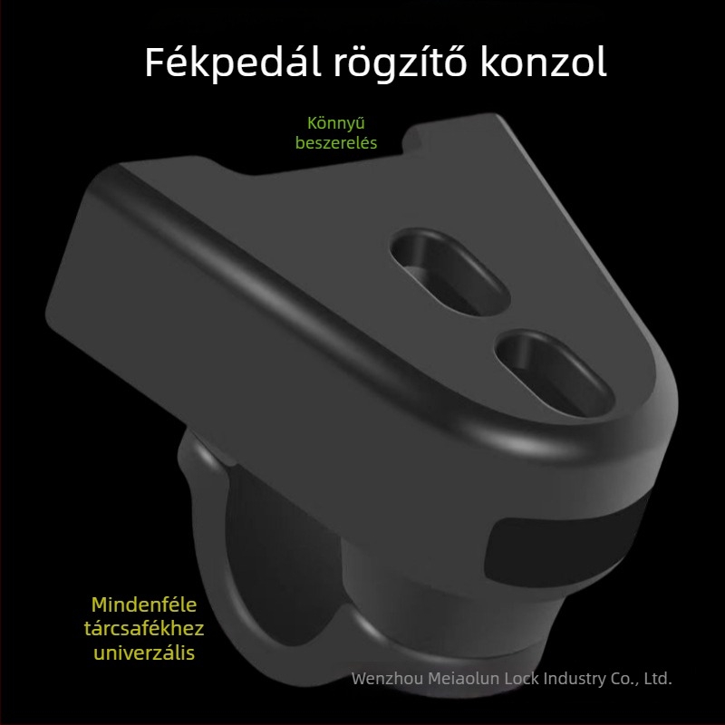 Tárcsafék-zár keret motorkerékpárokhoz, kerékpárokhoz és terepkerékpárokhoz | Modell: Disc brake lock fixed frame; Anyag: ABS engineering hard plastic; Súly: 63 g; Alkalmazási terület: Motorkerékpárok, Kerékpárok, Terepkerékpárok