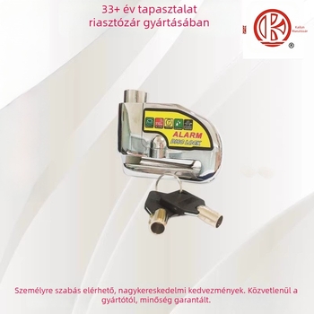 LK Kailun LK303 Riasztó tárcsafékezár motorkerékpárhoz és elektromos kerékpárhoz – cinkötvözet, 585 g