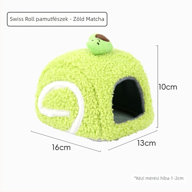 Hamster plüss fa alakú odú beltéri használatra (Anyag: plüss; Forma: fa alakú; Funkció: melegen tart; Alkalmas: hörcsög; Szezonok: tél, tavasz, ősz)