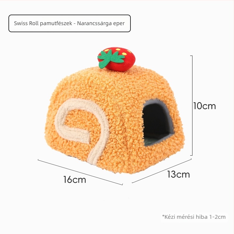 Hamster plüss fa alakú odú beltéri használatra (Anyag: plüss; Forma: fa alakú; Funkció: melegen tart; Alkalmas: hörcsög; Szezonok: tél, tavasz, ősz)