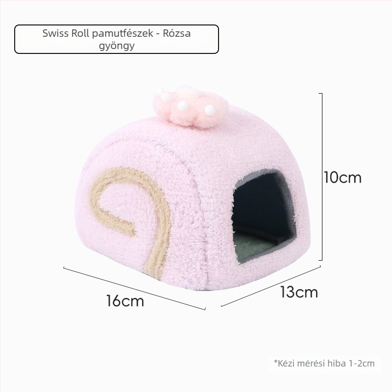 Hamster plüss fa alakú odú beltéri használatra (Anyag: plüss; Forma: fa alakú; Funkció: melegen tart; Alkalmas: hörcsög; Szezonok: tél, tavasz, ősz)