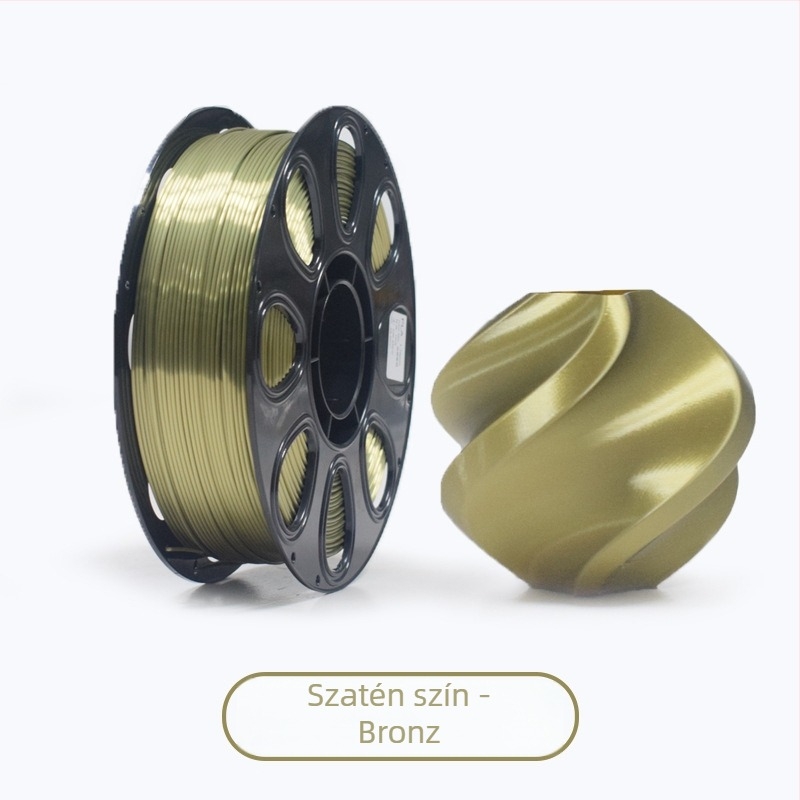 PLA Silk 3D nyomtató filament, 1 kg, dugulásmentes, termék kódja 0671725295371