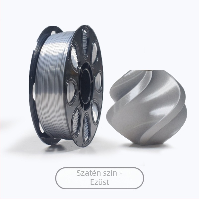 PLA Silk 3D nyomtató filament, 1 kg, dugulásmentes, termék kódja 0671725295371
