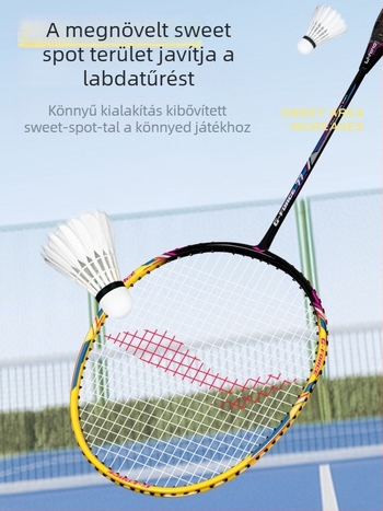 Li-Ning GF77 ultra könnyű tollasütő, professzionális szintű kettős készlet, tartós 695-22
