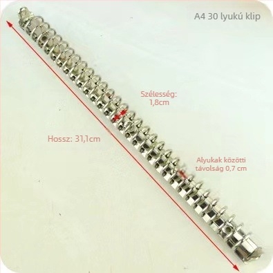 Meiyu Kézi napló – Fém gyűrűs kapocs, 0-típusú vas kapocs, Modell 088, Nagykereskedelmi csomagolás