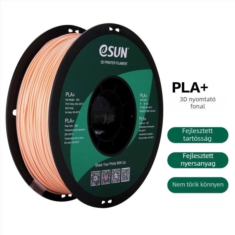 Leji PLA+ 3D Nyomtatófilament, 1,75 mm, 0,1 mm pontosság, 1 kg