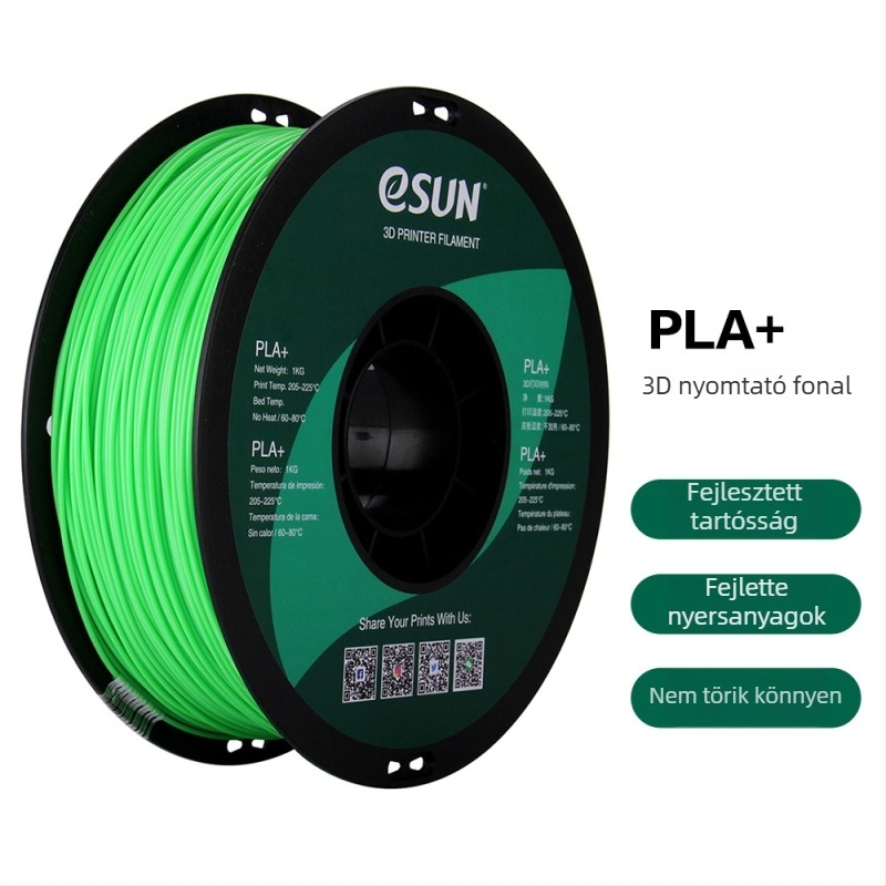 Leji PLA+ 3D Nyomtatófilament, 1,75 mm, 0,1 mm pontosság, 1 kg