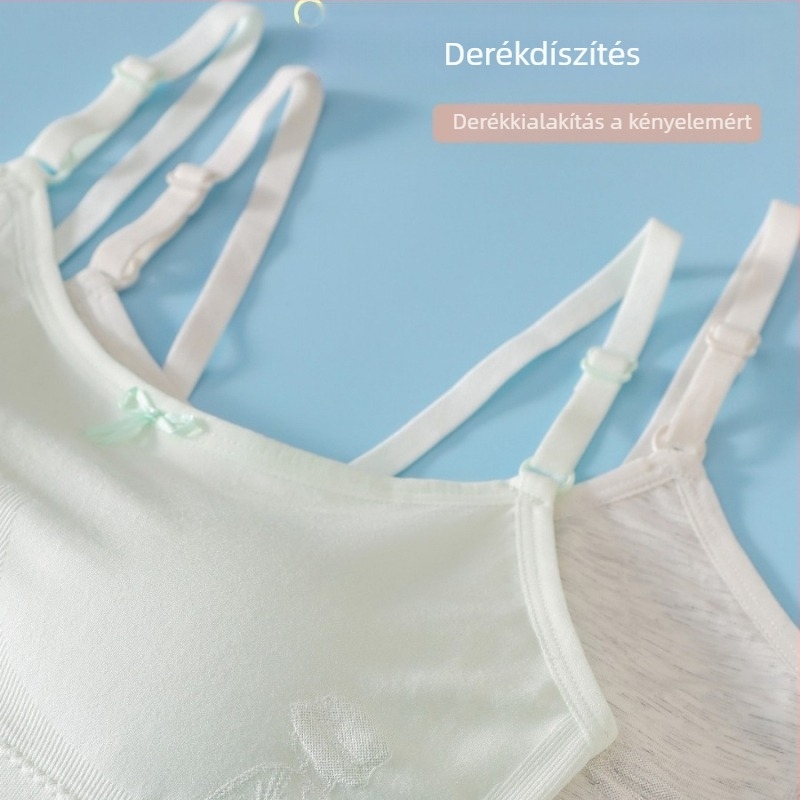 Tinédzser sportmelltartó három fejlettségi szakaszban – légáteresztő, nyom nélkül, ütésálló