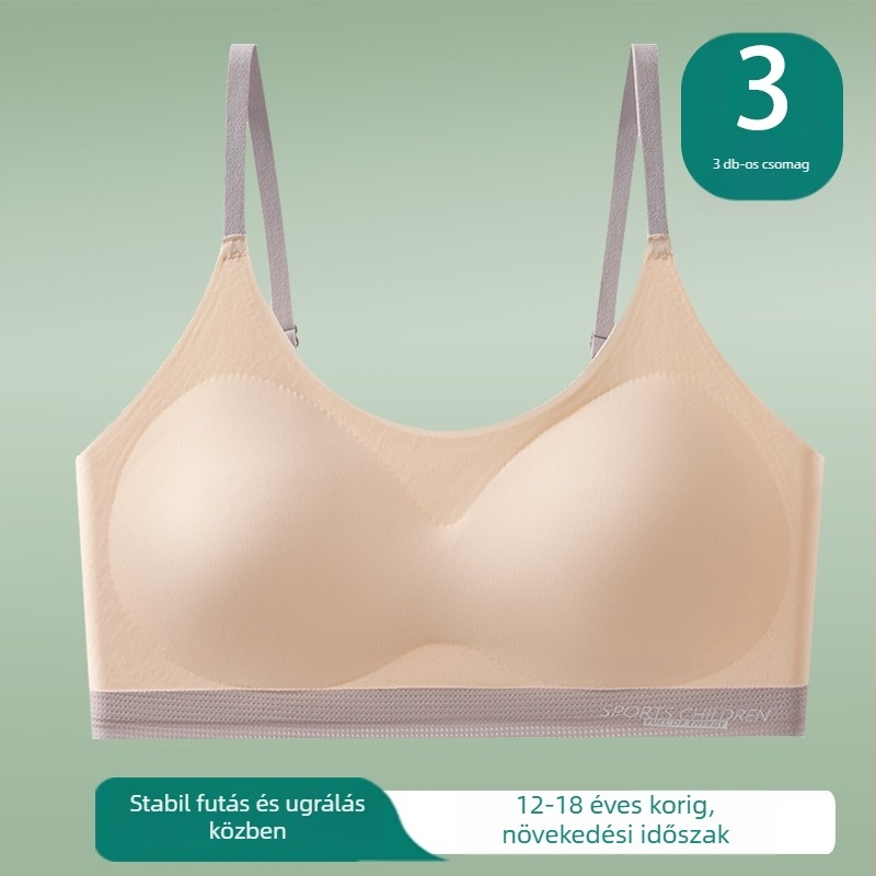 Kétfázisú sportmelltartó tiniknek