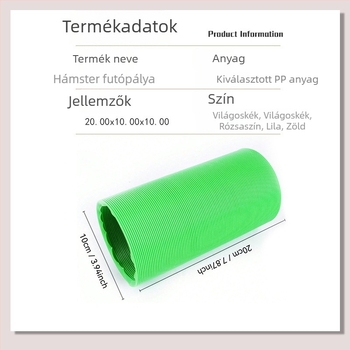Kisállat DIY behúzható alagút hörcsögöknek — műanyag belső használatra