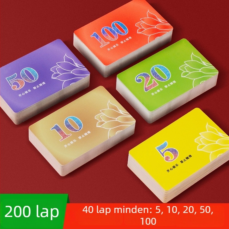 Játék chippek Mahjong és kártyaszobákhoz — ABS anyag; Chip specifikációk: Egyéb; Doboz mennyiség: Egyéb; Feldolgozás és testreszabás: Nem; Alkalmazható forgatókönyvek: Egyéb