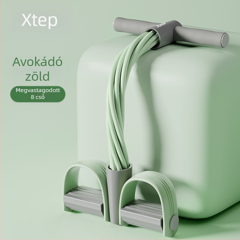 Xtep pedálos tensioner nőknek – edzés a hasra és a hát formálására, elasztikus band, TPE anyag