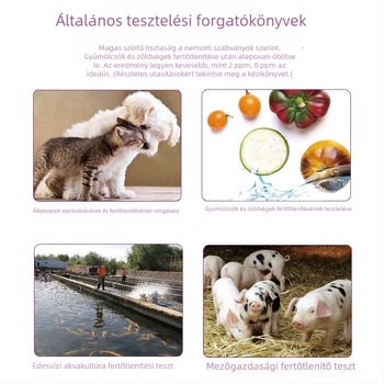 Klór-dioxid mérő hordozható vízminőségi analizátor CL-200 efferveszcens tabletta adagoló kalibrátorral, mérési tartomány 0-999 ppm, pontosság 1 ppm, tápfeszültség 3.2V