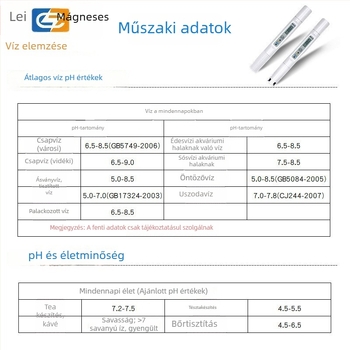 PT-11 sav-bázis pH toll vezetőképesség mérővel — vízminőség mérő Lightning-tól