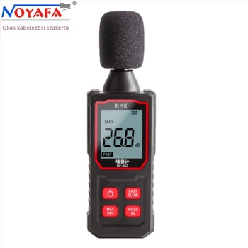 Smart mouse Nf-562 Kézi zajmérő, magas pontossággal, decibel-detektor és zaj spektrum-analizátor otthoni használatra