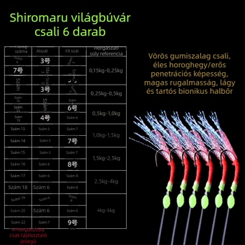 Hite String Hook, barbed horog