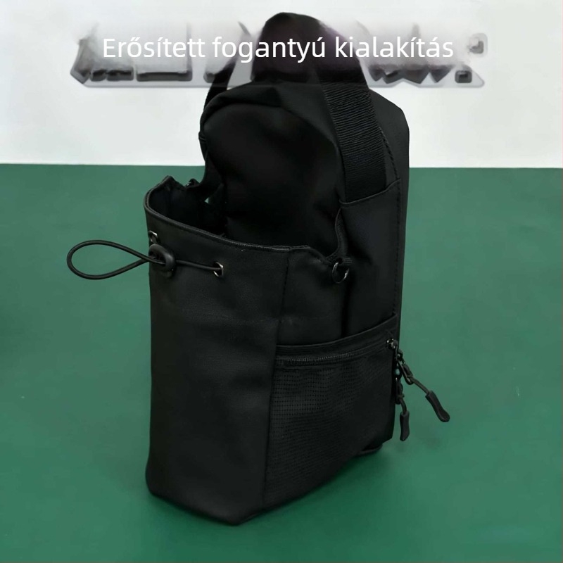 Poliéester sporttáska, lélegző, száraz-nedves elválasztással, uniszex crossbody kerékpározáshoz