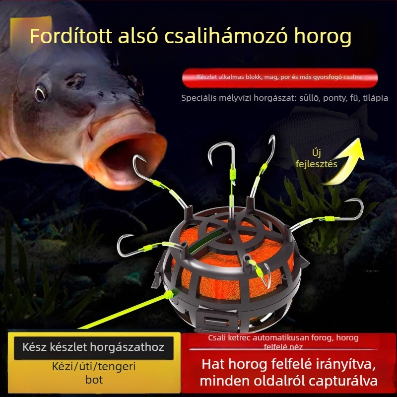 Haiyi robbanó horog horgászathoz éles éllel