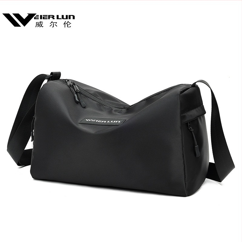 Willon Férfi Messenger Táska, Nylon Külső, Poliészter Bélés, Urban Simplicity Stílus