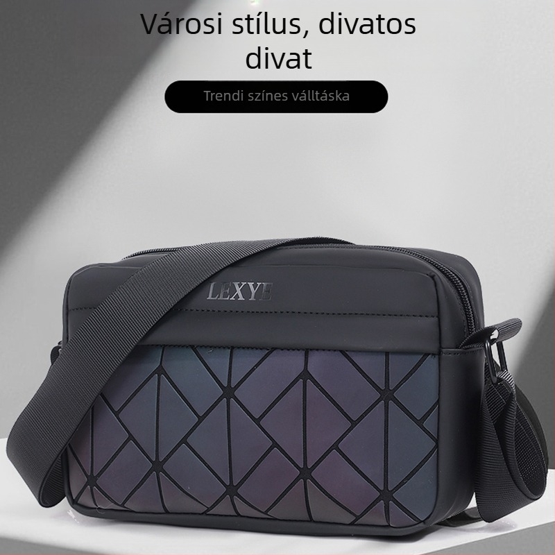 Férfi crossbody táska, PU anyag, Cross-border Trend stílus, Üzleti utazásokhoz