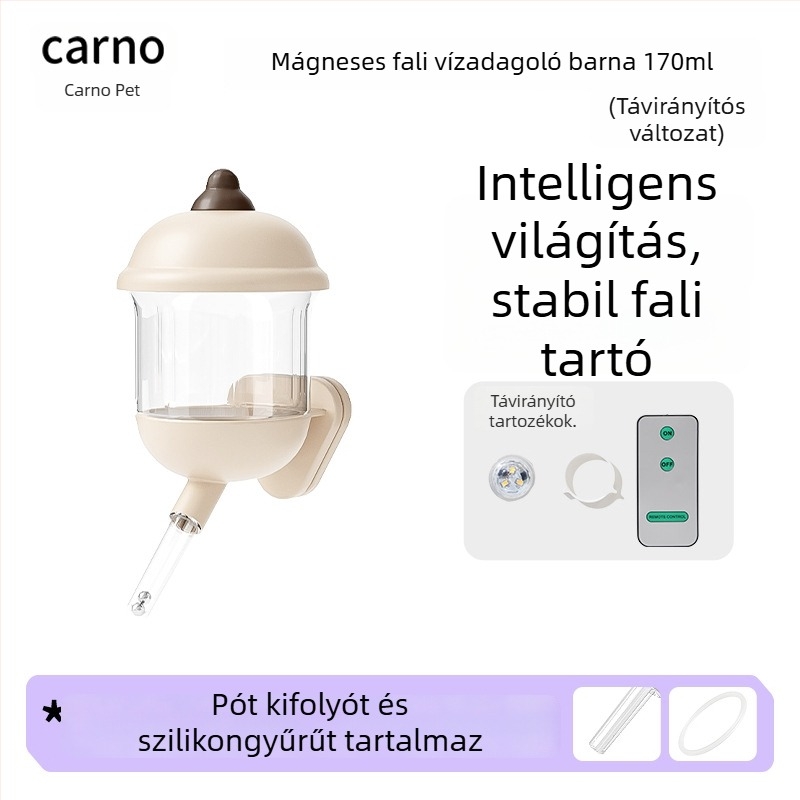 Kano hörcsög ivópalack gömbszeleppel – ivóadagoló hörcsögöknek, tengerimalacoknak és nyulaknak
