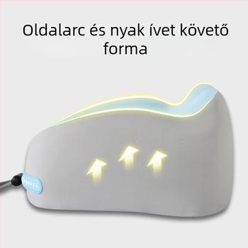 mainyer U-alakú utazó párna memóriahab töltettel, Ice Silk huzat, modern minimalist stílus, felnőtteknek