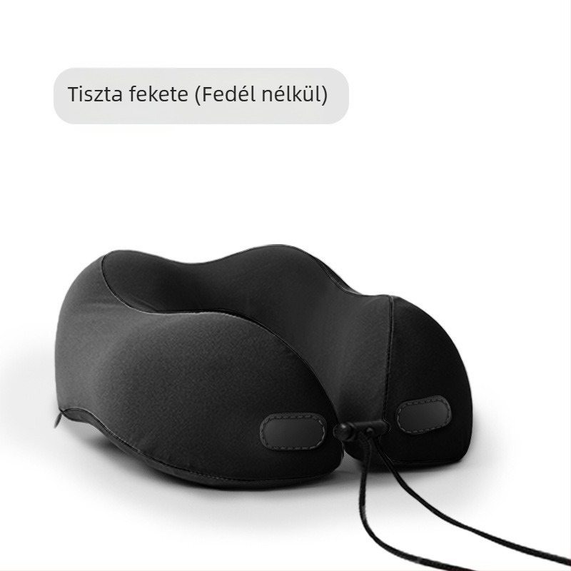 Wabin Pipe Utazó nyakpárna – U-alakú memóriahab, poliészter huzat, felnőtteknek
