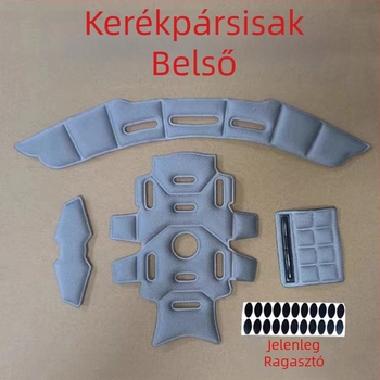 Kerékpár és motorkerékpár sisak belső párnázat – izzadságtaszító, könnyű, légáteresztő pamut bélés, uniszex, felnőtteknek