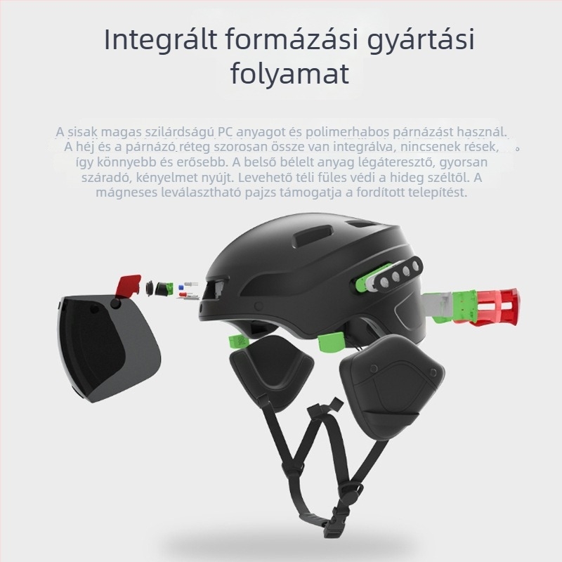 Kerékpáros sisak, PC+EPS, Zhilian, felnőtteknek
