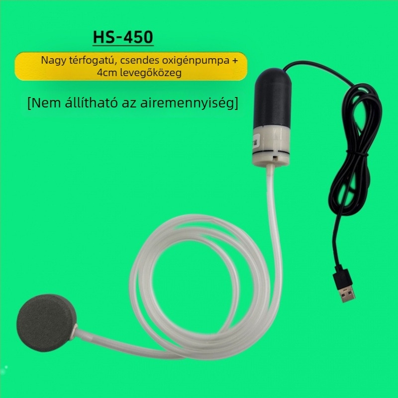 Háztartási USB oxigénpumpa akváriumhoz