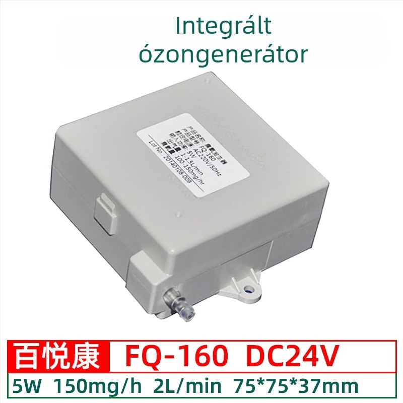 Beyok Baiyuekang Ózongenerátor modul integrált fertőtlenítéshez légszűrőhöz és mosógéphez — Légpumpa kimenet 1–2 L/min