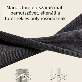 Plusz méretű függőleges csíkos harisnyanadrág, pamut, vastag, légáteresztő, formázó
