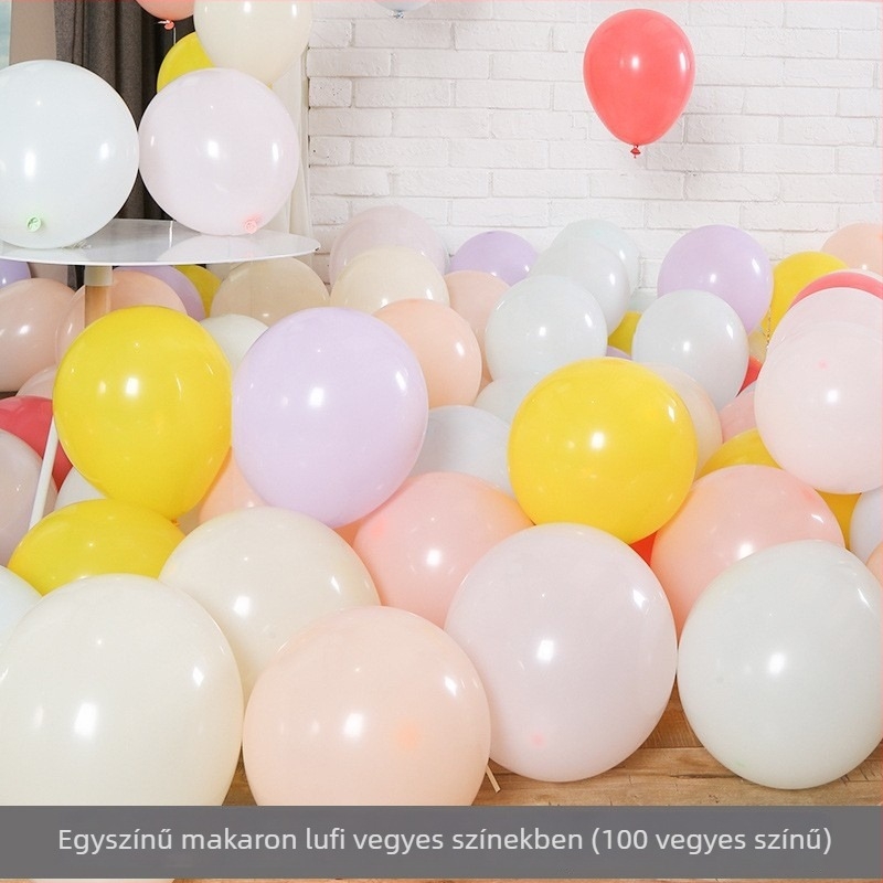 Vörös kétszintes esküvői lufikészlet esküvői helyszín dekorációhoz és eljegyzési jelenethez