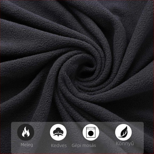 Boríték-stílusú fleece hálózsák felnőtteknek, 500 g, fleece anyag és bélés