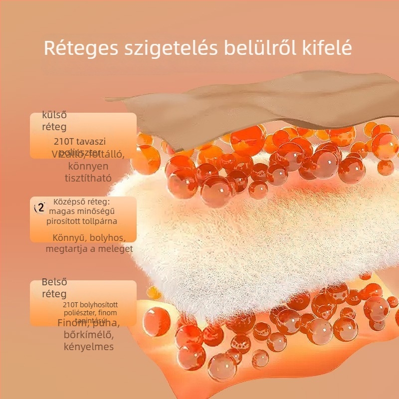 Kültéri alvózsák külső használatra, töltet: utánzott pehely pamut, bélés: tiszta mosott pamut, anyag: 210T, boríték-formátumú kialakítás, 2,2 kg