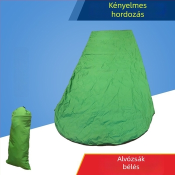 Boríték stílusú hálzsák belső bélés felnőtteknek; töltet 200 g/m2 hollow cotton, bélés és külső anyag 380 nylon, súly 1 kg